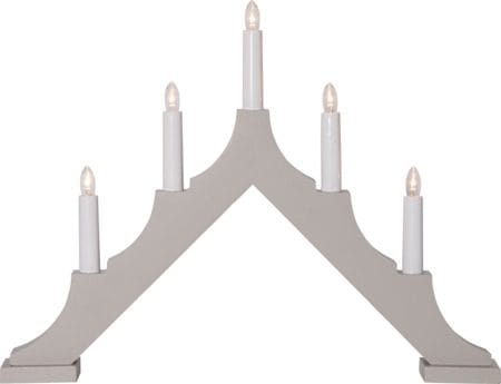 Alma lysestake 44 cm - beige - Innredning - Julepynt & helgedekorasjon - Julepynt & juledekorasjon