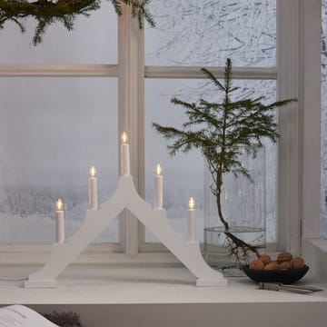 Alma lysestake 44 cm - hvit - Innredning - Julepynt & helgedekorasjon - Julepynt & juledekorasjon