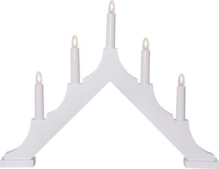 Alma lysestake 44 cm - hvit - Innredning - Julepynt & helgedekorasjon - Julepynt & juledekorasjon