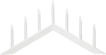 Arrow lysestake 69 cm - hvit - Innredning - Julepynt & helgedekorasjon - Julepynt & juledekorasjon