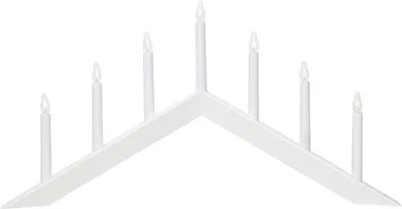 Arrow lysestake 69 cm - hvit - Innredning - Julepynt & helgedekorasjon - Julepynt & juledekorasjon