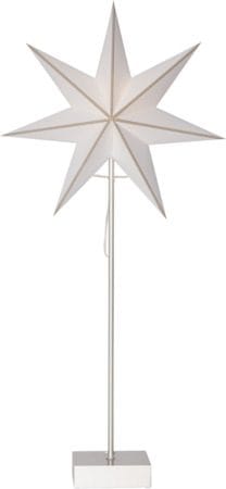 Astro stjerne på fot 35 cm - hvit og beige - Innredning - Julepynt & helgedekorasjon - Julepynt & juledekorasjon