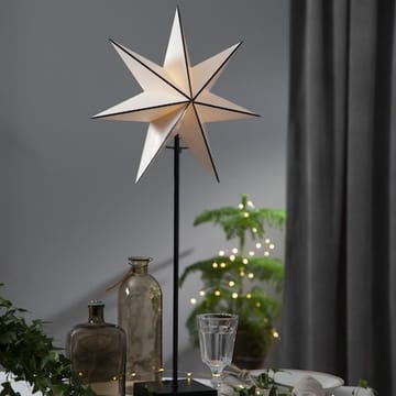 Astro stjerne på fot 35 cm - hvit og beige - Innredning - Julepynt & helgedekorasjon - Julepynt & juledekorasjon