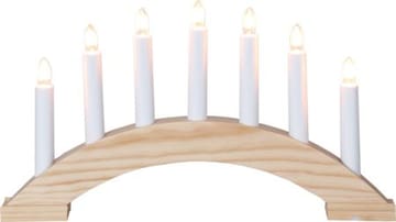 Bea lysestake 39 cm - naturfarget - Innredning - Julepynt & helgedekorasjon - Julepynt & juledekorasjon