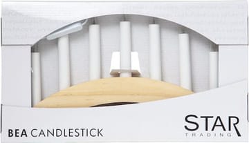 Bea lysestake 39 cm - naturfarget - Innredning - Julepynt & helgedekorasjon - Julepynt & juledekorasjon