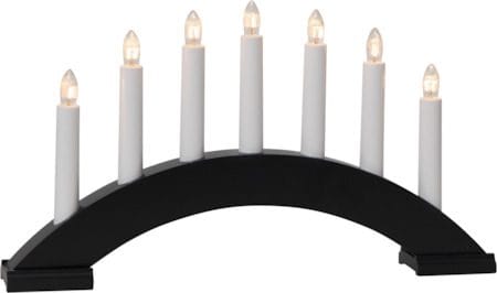 Bea lysestake 39 cm - svart - Innredning - Julepynt & helgedekorasjon - Julepynt & juledekorasjon