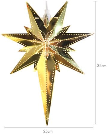 Betlehem julestjerne 25 cm - messing - Innredning - Julepynt & helgedekorasjon - Julepynt & juledekorasjon
