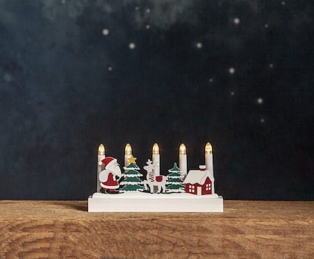 Billy lysestake 28 cm - flerfarget - Innredning - Julepynt & helgedekorasjon - Julepynt & juledekorasjon