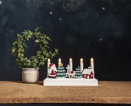 Billy lysestake 28 cm - flerfarget - Innredning - Julepynt & helgedekorasjon - Julepynt & juledekorasjon