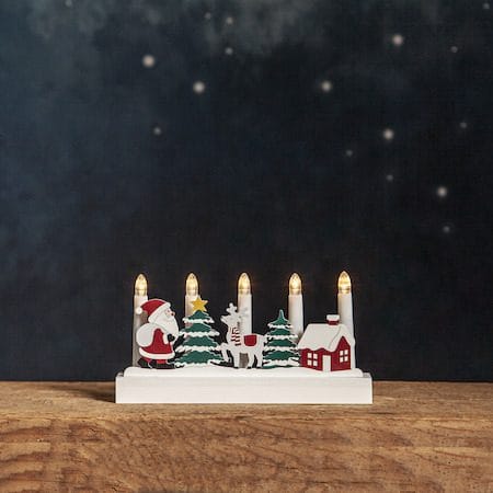Billy lysestake 28 cm - flerfarget - Innredning - Julepynt & helgedekorasjon - Julepynt & juledekorasjon