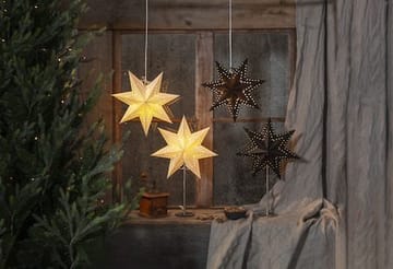 Bobo stjerne på fot 34 cm - hvit - Innredning - Julepynt & helgedekorasjon - Julepynt & juledekorasjon