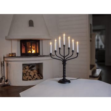 Bore lysestake 38 cm - svart - Innredning - Julepynt & helgedekorasjon - Julepynt & juledekorasjon