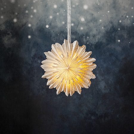 Cloud papirstjerne 45 cm - hvit - Innredning - Julepynt & helgedekorasjon - Julepynt & juledekorasjon