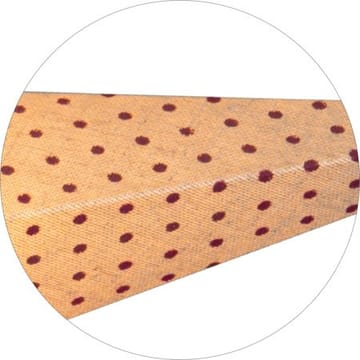 Cotton papirstjerne 60 cm - beige med røde prikker - Innredning - Julepynt & helgedekorasjon - Julepynt & juledekorasjon
