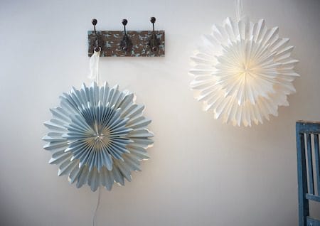 Crystal papirstjerne 50 cm - hvit - Innredning - Julepynt & helgedekorasjon - Julepynt & juledekorasjon