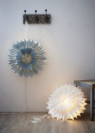 Crystal papirstjerne 50 cm - hvit - Innredning - Julepynt & helgedekorasjon - Julepynt & juledekorasjon