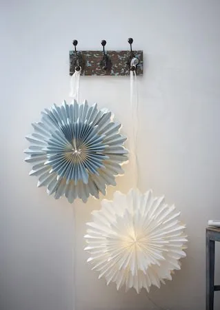 Crystal papirstjerne 50 cm - hvit - Innredning - Julepynt & helgedekorasjon - Julepynt & juledekorasjon