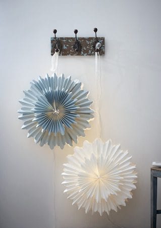 Crystal papirstjerne 50 cm - hvit - Innredning - Julepynt & helgedekorasjon - Julepynt & juledekorasjon
