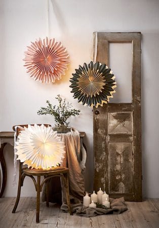 Crystal papirstjerne 50 cm - hvit - Innredning - Julepynt & helgedekorasjon - Julepynt & juledekorasjon