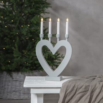 Dala lysestake 27 cm - grå - Innredning - Julepynt & helgedekorasjon - Julepynt & juledekorasjon