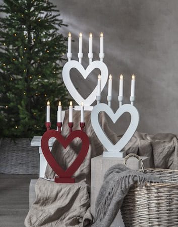 Dala lysestake 27 cm - hvit - Innredning - Julepynt & helgedekorasjon - Julepynt & juledekorasjon