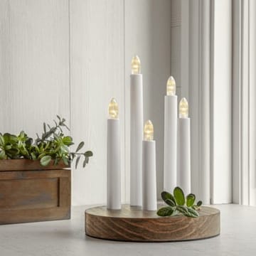 Doris lysestake 17,5 cm - brun - Innredning - Julepynt & helgedekorasjon - Julepynt & juledekorasjon