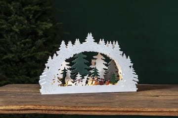 Forest Friends lysestake 45 cm - flerfarget - Innredning - Julepynt & helgedekorasjon - Julepynt & juledekorasjon