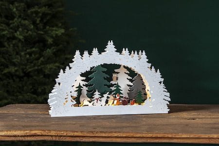Forest Friends lysestake 45 cm - flerfarget - Innredning - Julepynt & helgedekorasjon - Julepynt & juledekorasjon