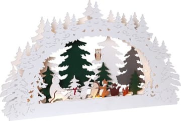 Forest Friends lysestake 45 cm - flerfarget - Innredning - Julepynt & helgedekorasjon - Julepynt & juledekorasjon