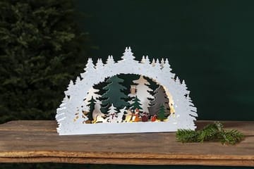 Forest Friends lysestake 45 cm - flerfarget - Innredning - Julepynt & helgedekorasjon - Julepynt & juledekorasjon