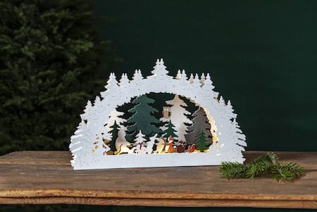Forest Friends lysestake 45 cm - flerfarget - Innredning - Julepynt & helgedekorasjon - Julepynt & juledekorasjon