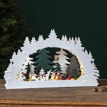 Forest Friends lysestake 45 cm - flerfarget - Innredning - Julepynt & helgedekorasjon - Julepynt & juledekorasjon