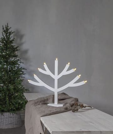 Grene lysestake 64 cm - hvit - Innredning - Julepynt & helgedekorasjon - Julepynt & juledekorasjon
