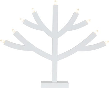 Grene lysestake 64 cm - hvit - Innredning - Julepynt & helgedekorasjon - Julepynt & juledekorasjon