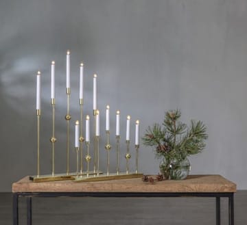 Gustavo lysestake 37 cm - messing - Innredning - Julepynt & helgedekorasjon - Julepynt & juledekorasjon