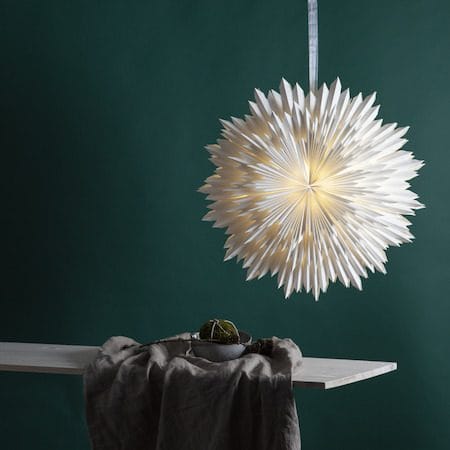 Ice papirstjerne 70 cm - hvit - Innredning - Julepynt & helgedekorasjon - Julepynt & juledekorasjon