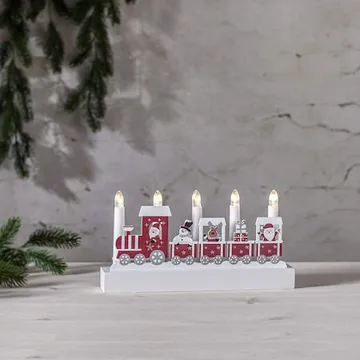 Jolly lysestake 28 cm - flerfarget - Innredning - Julepynt & helgedekorasjon - Julepynt & juledekorasjon