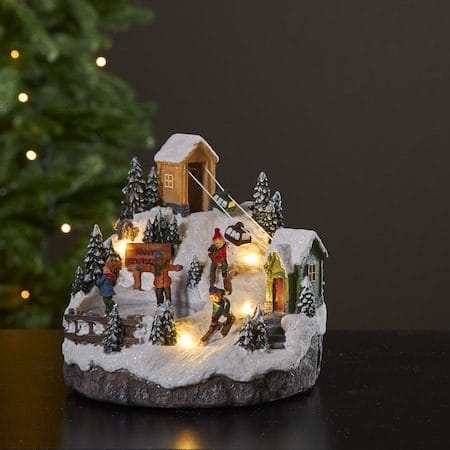 Alpville juledekorasjonsbelysning 16 cm - Flerfarget - Innredning - Julepynt & helgedekorasjon - Julepynt & juledekorasjon - Juleengel & julefigur