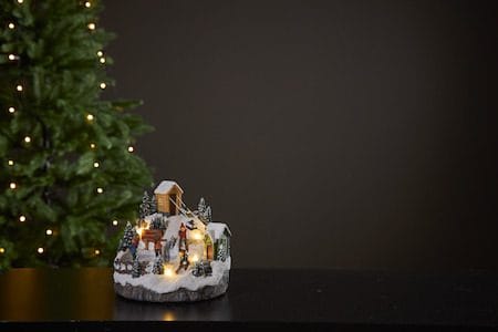 Alpville juledekorasjonsbelysning 16 cm - Flerfarget - Innredning - Julepynt & helgedekorasjon - Julepynt & juledekorasjon - Juleengel & julefigur