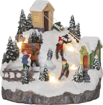 Alpville juledekorasjonsbelysning 16 cm - Flerfarget - Innredning - Julepynt & helgedekorasjon - Julepynt & juledekorasjon - Juleengel & julefigur