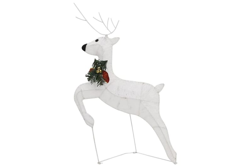 beBasic Julereinsdyr 2 stk hvit 40 LED - Innredning - Julepynt & helgedekorasjon - Julepynt & juledekorasjon - Lys jul