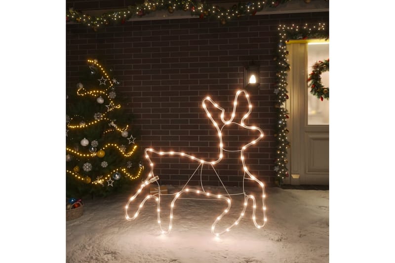 beBasic Julereinsdyrfigur med 72 lysdioder varmhvit - Innredning - Julepynt & helgedekorasjon - Julepynt & juledekorasjon - Lys jul