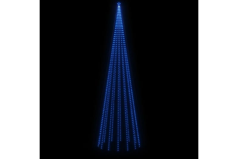 beBasic Juletre med bakkeplugg blå 1134 lysdioder 800 cm - Plastjuletre