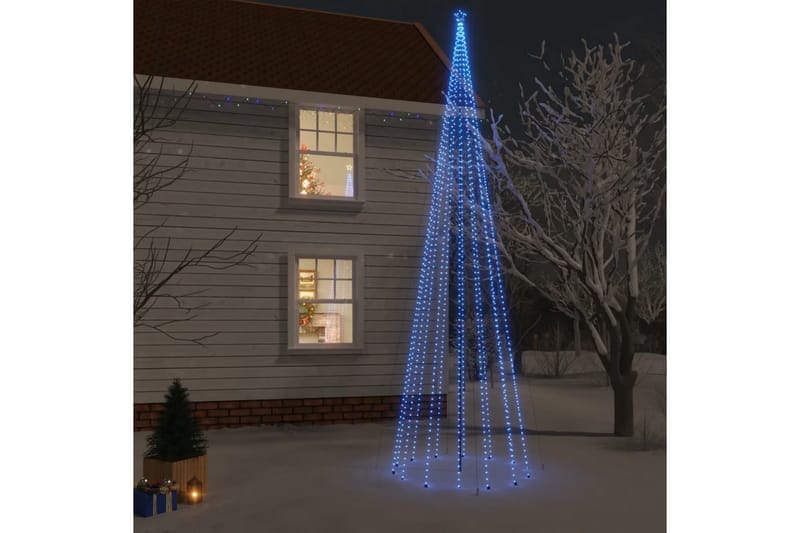 beBasic Juletre med bakkeplugg blå 1134 lysdioder 800 cm - Innredning - Julepynt & helgedekorasjon - Julepynt & juledekorasjon - Plastjuletre