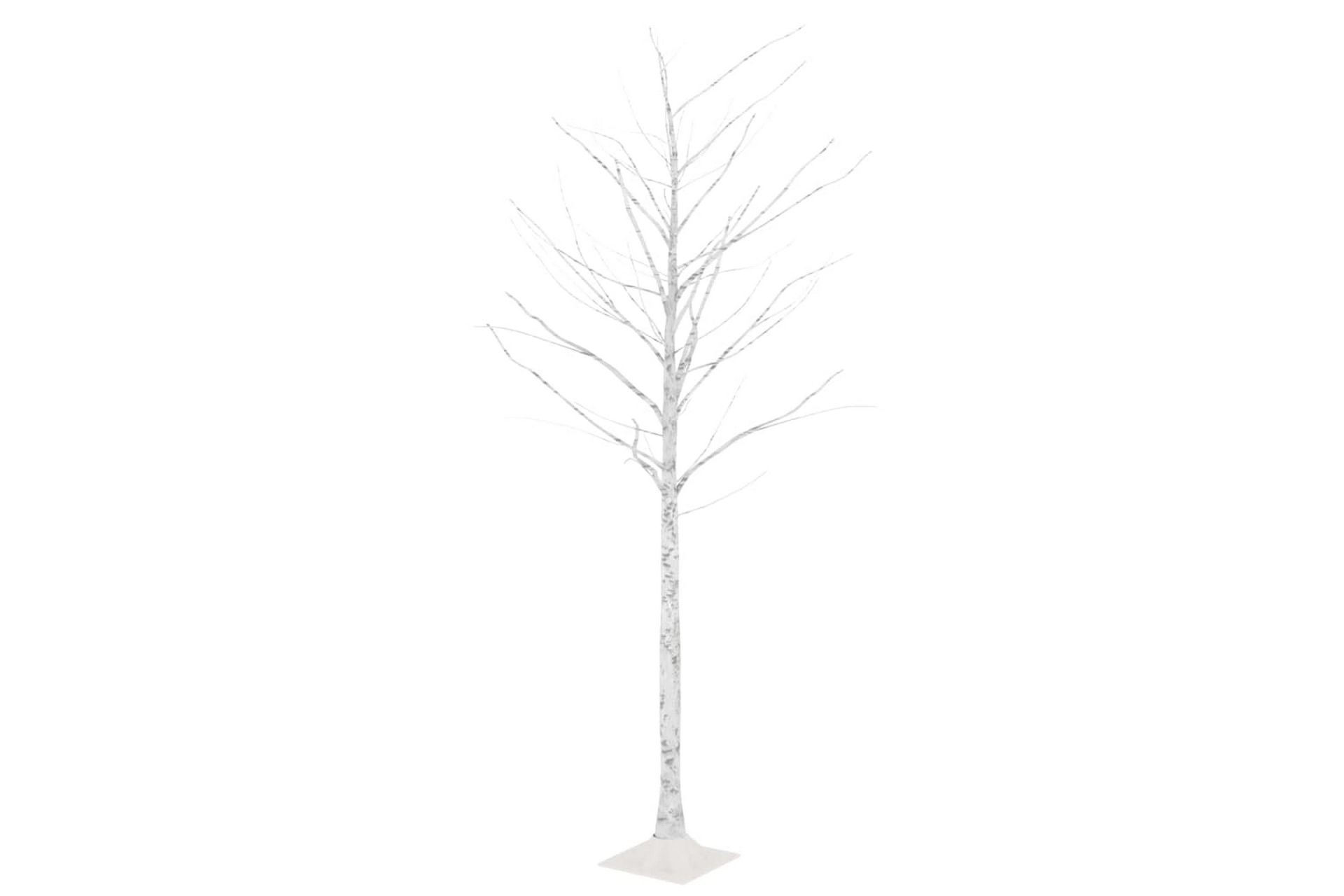 beBasic LED-bjørketre varmhvit 128 lysdioder 220 cm - Innredning - Julepynt & helgedekorasjon - Julepynt & juledekorasjon - Plastjuletre
