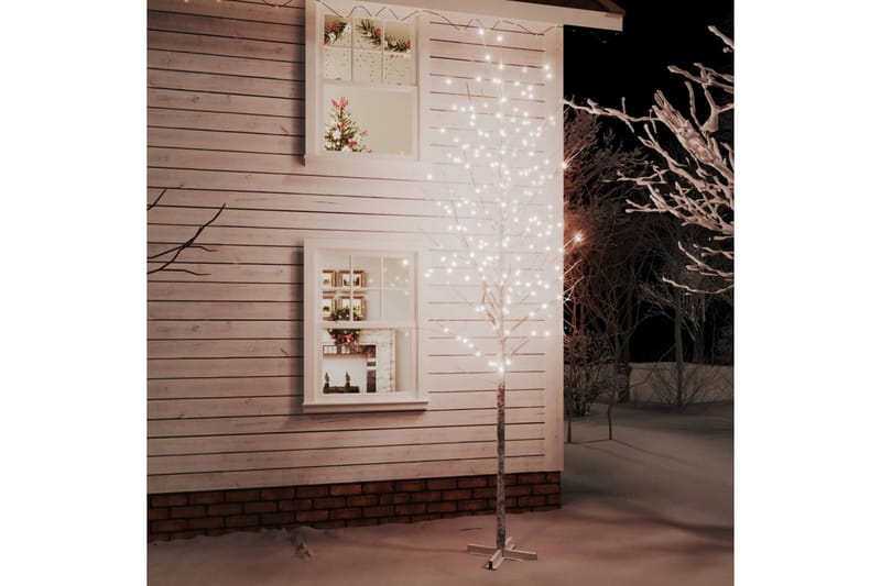 beBasic LED-bjørketre varmhvit 672 lysdioder 400 cm - Innredning - Julepynt & helgedekorasjon - Julepynt & juledekorasjon - Plastjuletre