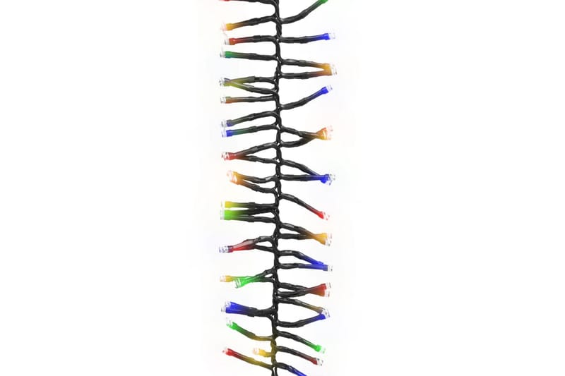beBasic LED-strenglys med 1000 lysdioder fargerik 20 m PVC - Innredning - Julepynt & helgedekorasjon - Julepynt & juledekorasjon - Lys jul