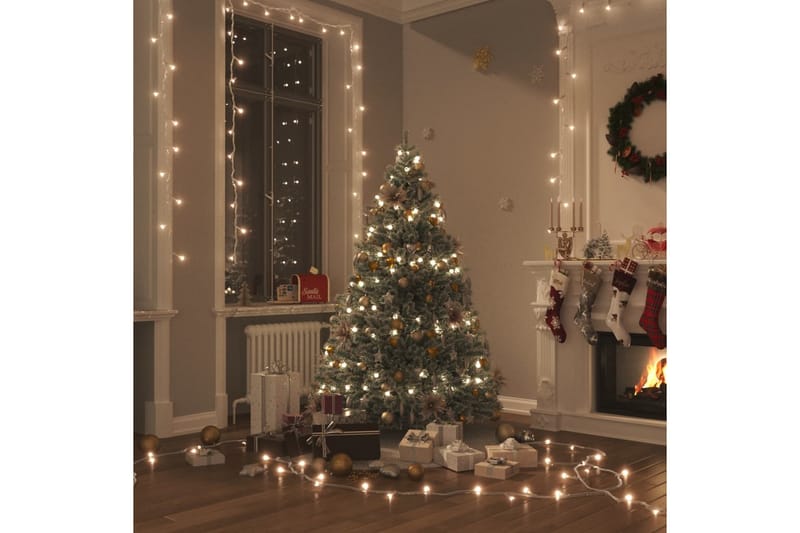 beBasic LED-strenglys med 1000 lysdioder varmhvit 100 m PVC - Lys jul - Julepynt & juledekorasjon