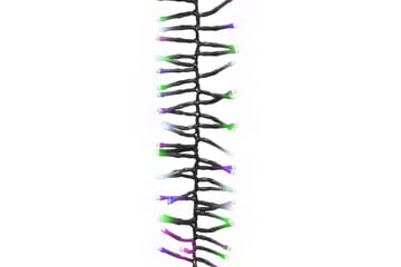 beBasic LED-strenglys med 1000 lysdioder pastell fargerik 20 m PVC - Innredning - Julepynt & helgedekorasjon - Julepynt & juledekorasjon - Lys jul