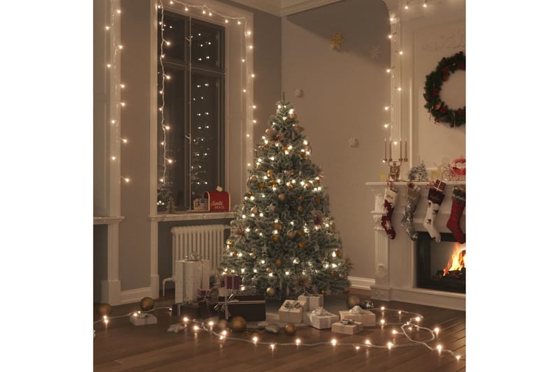 beBasic LED-strenglys med 150 lysdioder varmhvit 15 m PVC - Innredning - Julepynt & helgedekorasjon - Julepynt & juledekorasjon - Lys jul